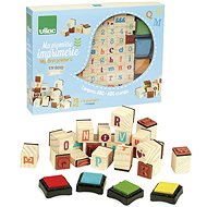 Vilac Wooden stamps Alphabet 76pcs - Stamps