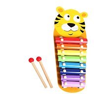 Wooden xylophone with mallets - Musical Toy