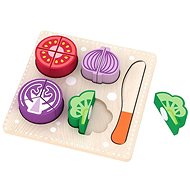 Wooden Velcro Cutting Set - Toy Kitchen Food