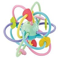 Rattle and Teether with Beads - Baby Rattle