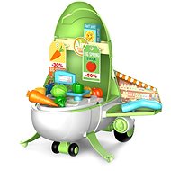 Storage Plane Set Vegetables and Fruits - Children's Toy Dishes