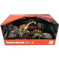Set of Dinosaurs with Trees 4 - Figure and Accessory Set