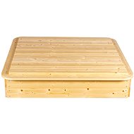Tuindeco - Square Sandpit with Cover 100 x 100cm - Sandpit