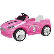 Car with a unicorn on an Evo battery - Children's Electric Car