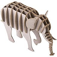 Elefant PT1506-06 - Papiermodell