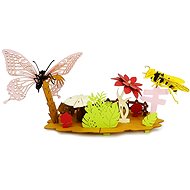 Bee and Butterfly PT1910-74 - Paper Model