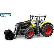 Bruder Farmer - Claas Axion Tractor with Front Loader - Toy Car