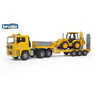 Bruder Construction Vehicles - MAN TGA Tractor with JCB Excavator 1:16 - Toy Car