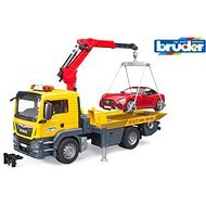 Bruder Commercial Vehicles - Tow Truck with Roadster, Lights and Sounds - Toy Car