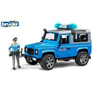 Bruder Commercial Vehicles - Land Rover Police Car with a Police Officer - Toy Car