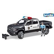 Bruder Construction Vehicles - Police Pick-up RAM2500 with a Police Officer - Toy Car
