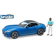 Bruder Voľný čas – kabriolet modrý s vodičom - Auto
