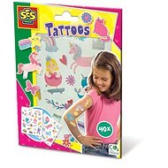 SES Children's Tattoos for Girls, 40 pcs - Temporary Tattoo