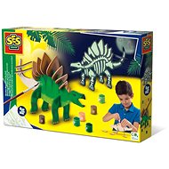 SES Making a Glowing Dinosaur - Craft for Kids