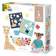 SES Sophie die Giraffe - Klebeformen - Kinder-Sticker