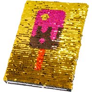 Block A5, Line, 80 Sheets, Double - Sided Sequins, NANUK - 210176 - Journal
