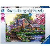 Ravensburger 151844 Romantic Cottage, 1000 Pieces - Jigsaw