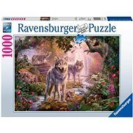 Ravensburger 151851 Family of Wolves in Summer 1000 pieces - Jigsaw