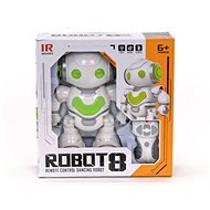 Robot for Control, Dancing, Light, Sound, 23x16x8cm, W/B - Robot