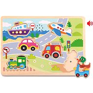 Imaginarium Sound Puzzles with Vehicles - Jigsaw Puzzle