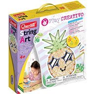 Quercetti Play Art Fancy - Drawing with Threads and Pins - Sewing for Kids