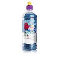 Megaslizoun - pva slime glue blue glitter 500ml - Glue