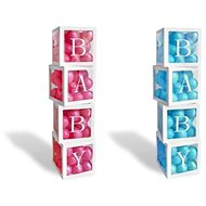 Decorative boxes for baby balloons, 4 pcs - Box