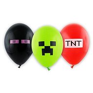 Latetex balloons Minecraft 30cm, 6 pcs - Balloons
