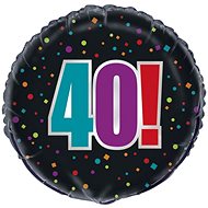 Birthday Foil Balloon - 40s - 45cm - Balloons