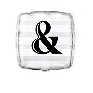 Foil Balloon - Symbol & Wedding - 45cm - Balloons