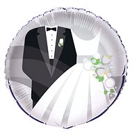 Foil Balloon - Wedding Silver - 45cm - Balloons