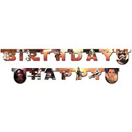 Banner - garland star wars - happy birthday - 210 cm - Garland