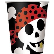 Tégliky – pirát – pirate fun – 270 ml – 8 ks - Pohár na nápoje