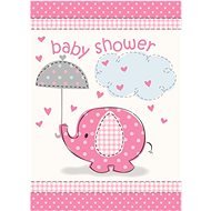 Invitations “baby shower“ pregnancy party - girl / girl 8 pcs - Party Accessories