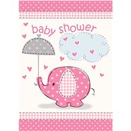 Invitations “baby shower“ pregnancy party - girl / girl 8 pcs - Party Accessories
