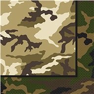 Napkins Camouflage - Soldier - Army - 33 x 33cm - 16 pcs - Paper Napkins