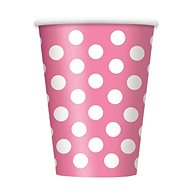 Cups pink dot - 355 ml - 6 pcs - Drinking Cup