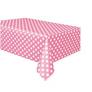 Tablecloth - pink polka dot 137 x 274 cm - Tablecloth