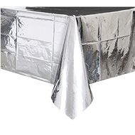 Foil tablecloth silver 54x108 cm - Tablecloth