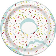 Party donut plates - 17 cm - 8pcs - Plate