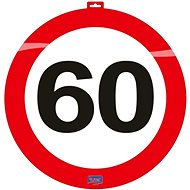 Traffic sign decoration 60, 47cm - Party Accessories
