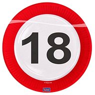 Traffic sign plates 18 , 23cm 8 pcs/pack - Set of Plates