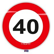 Confetti for table xl traffic sign 40 - 48 pcs - Confetti