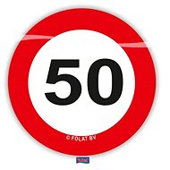 Confetti for table xl traffic sign 50 - 48 pcs - Confetti