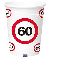 Traffic sign cups 60, 350ml 8pcs/pack - Drinking Cup