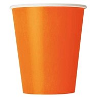 Cups orange 8 pcs, 270 ml - Drinking Cup