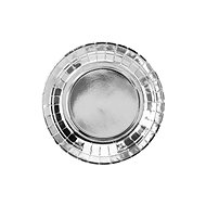 Silver Paper Plates 18cm, 6 pcs - Set of Plates