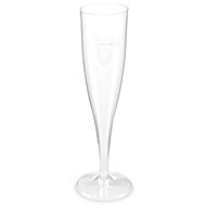 Single-piece champagne glass - champagne -0,1 l - 10 pcs - Drinking Cup