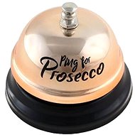 Table bell “ring for prosecco“ - Party Accessories