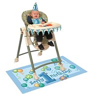 Set 1. Birthday - boy - blue - 4 pcs - Party Accessories